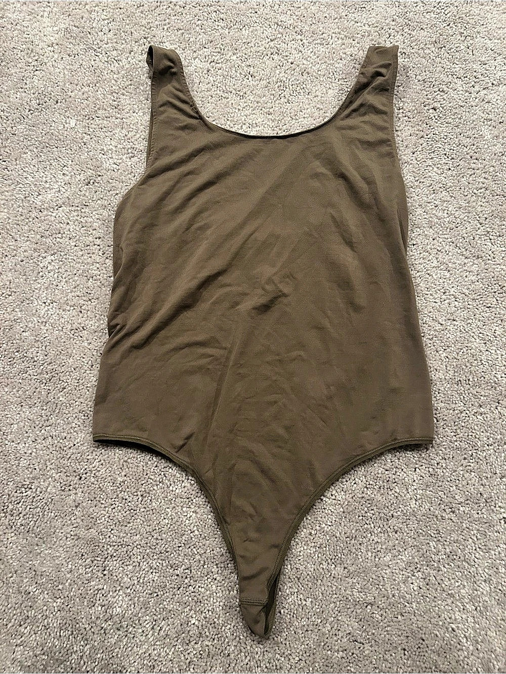 SKIMS Soft Smoothing Seamless Thong Bodysuit.